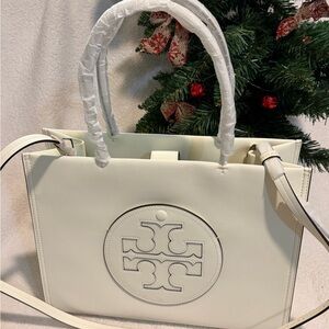 NWT Ella Bio Tote Bag- warm white
